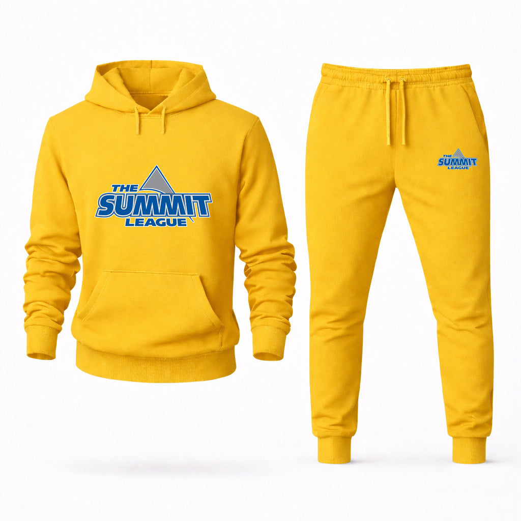 The Summit League Hoodie and Joggers Set - Yellow