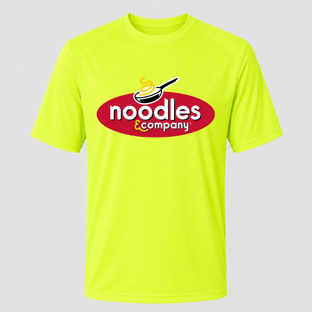 Men's Noodles & Company Performance T-Shirt - Safety Green