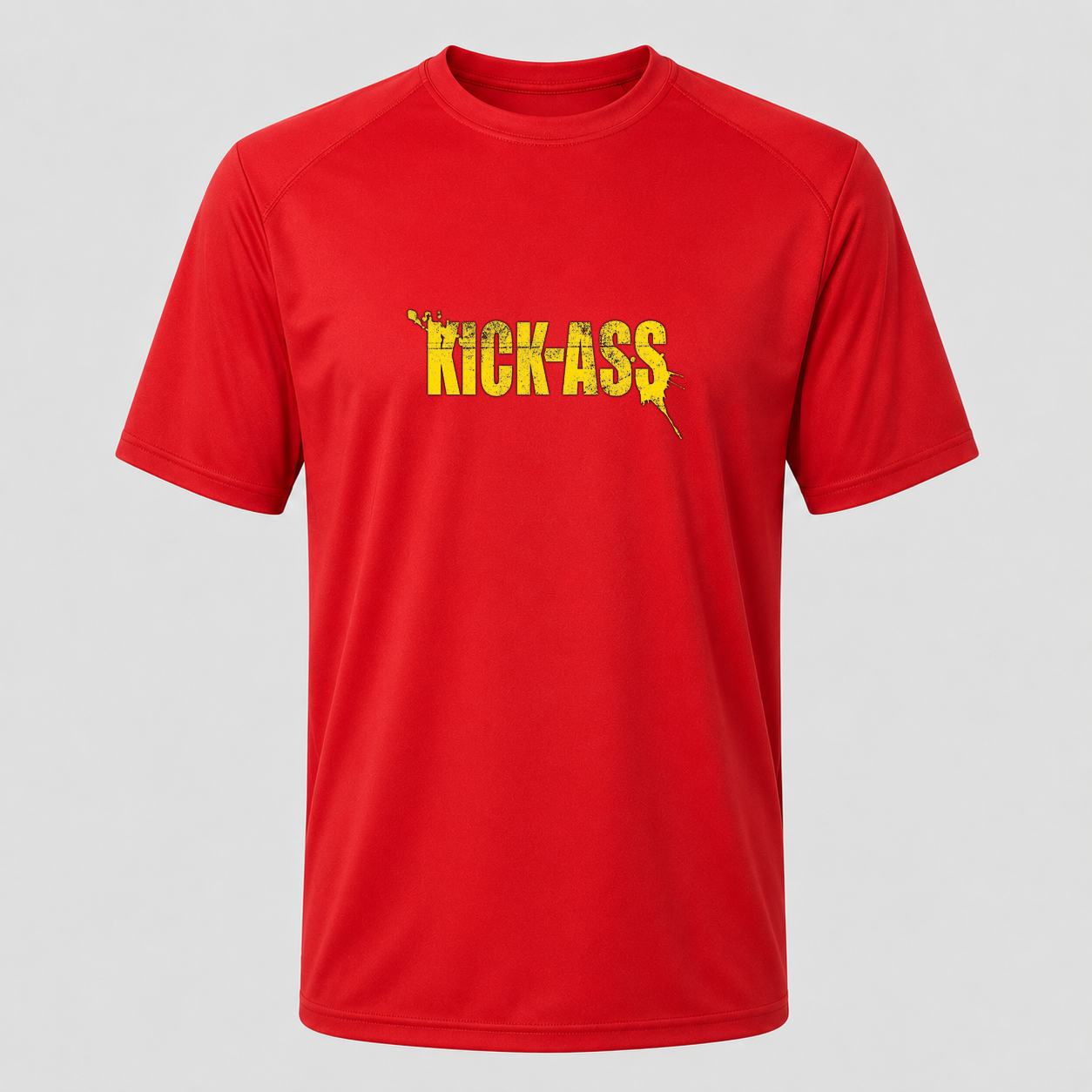 Men's Kick-Ass Performance T-Shirt - Red