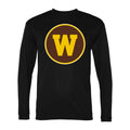 Men's Western Michigan Broncos Polyester Long Sleeve T-Shirt - Black