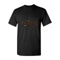 Men's Dove Chocolate Logo food Cotton T-Shirt - Black