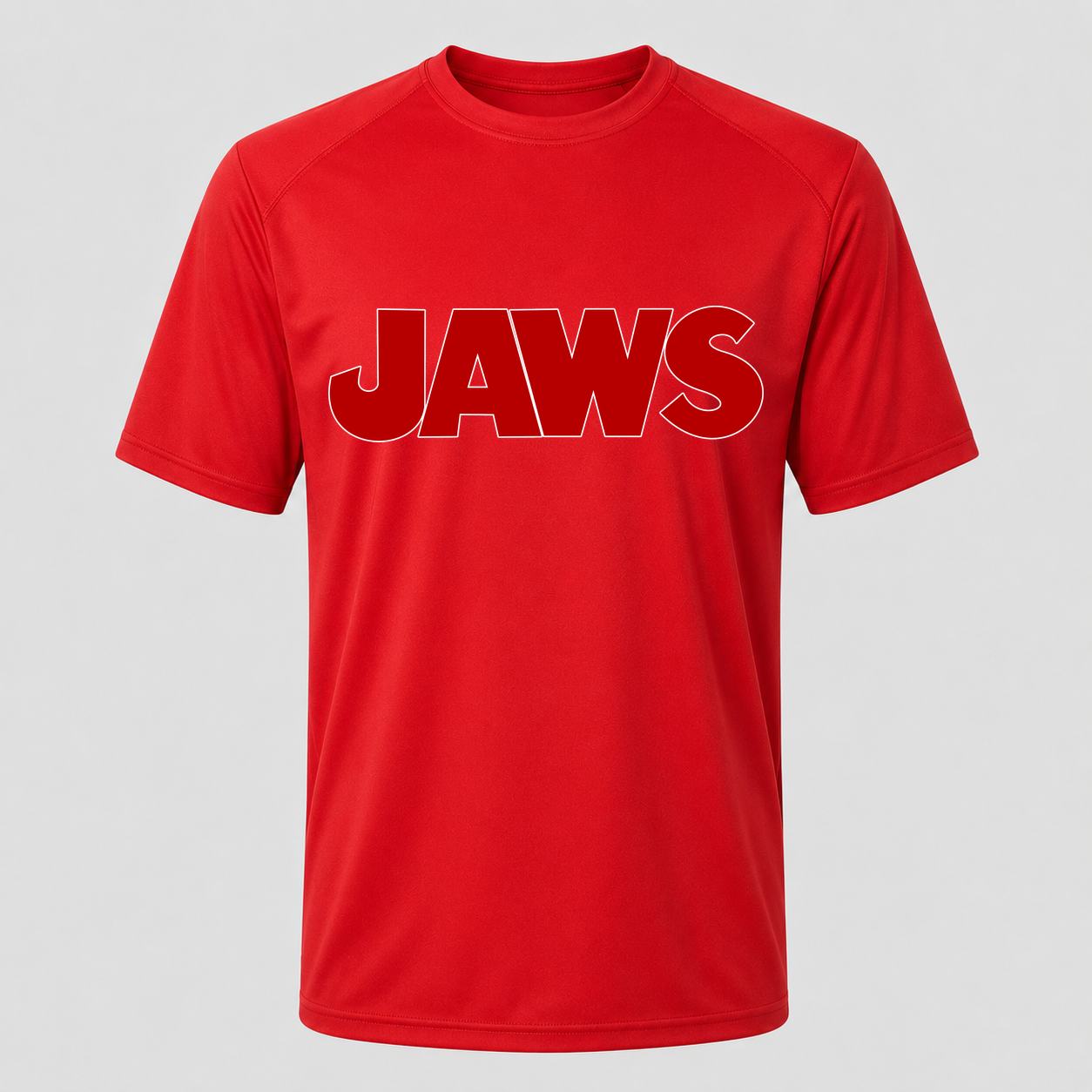 Men's Jaws Performance T-Shirt - Red