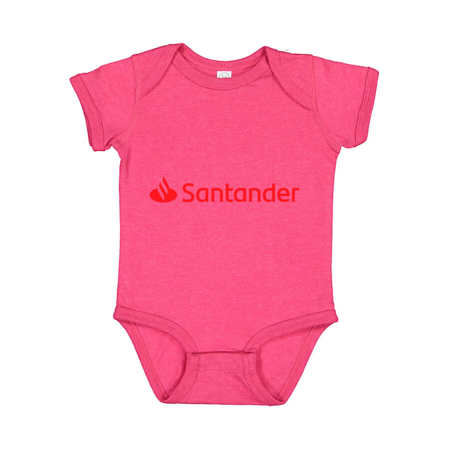 Santander Baby Romper Onesie - Pink