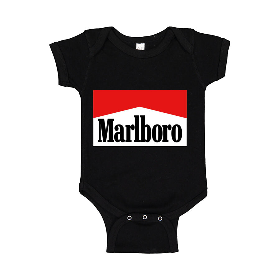 Marlboro Baby Romper Onesie - Black