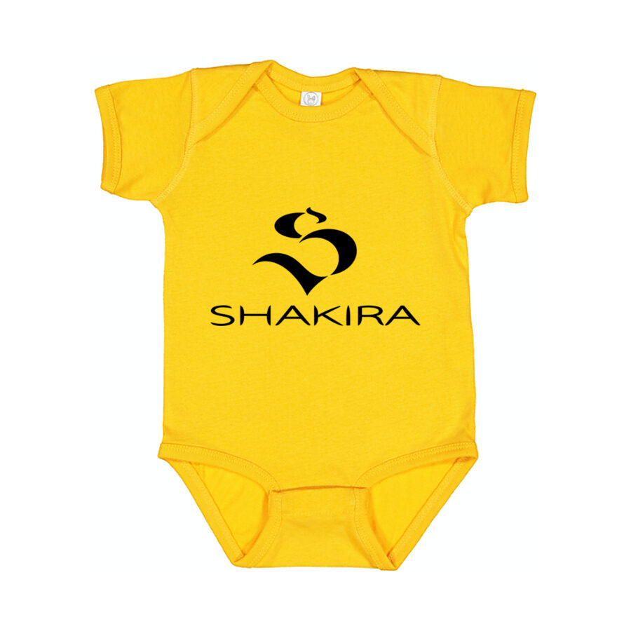 Shakira Baby Romper Onesie - Yellow