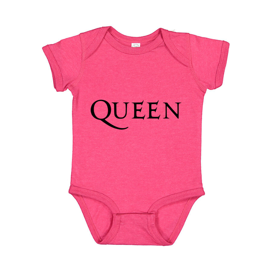 Queen Baby Romper Onesie - Pink