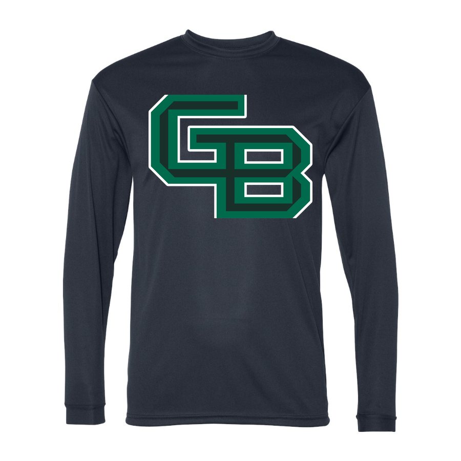 Men's Wisconsin Green Bay Phoenix Polyester Long Sleeve T-Shirt - Navy