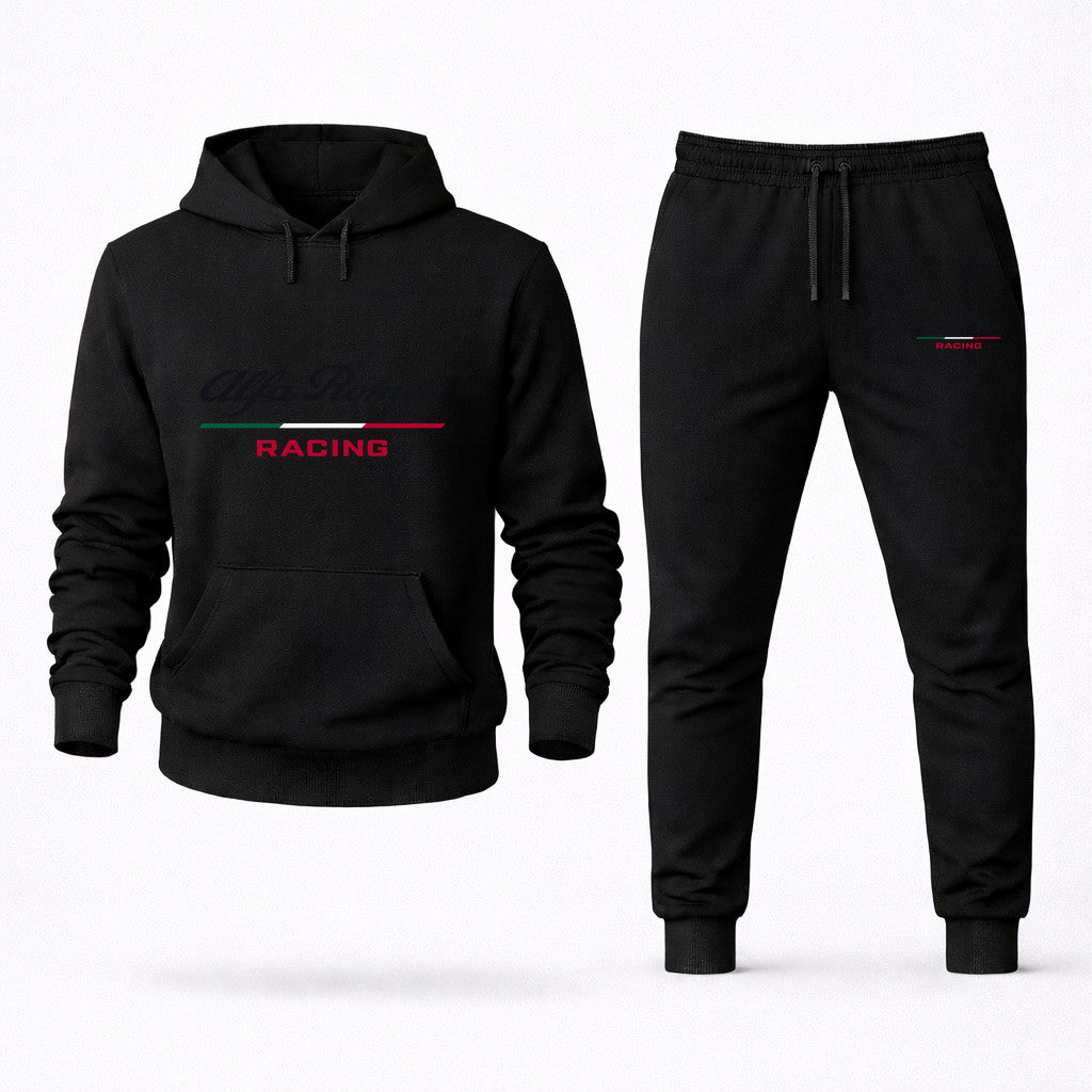 Alfa Romeo Racing Hoodie and Joggers Set - Black