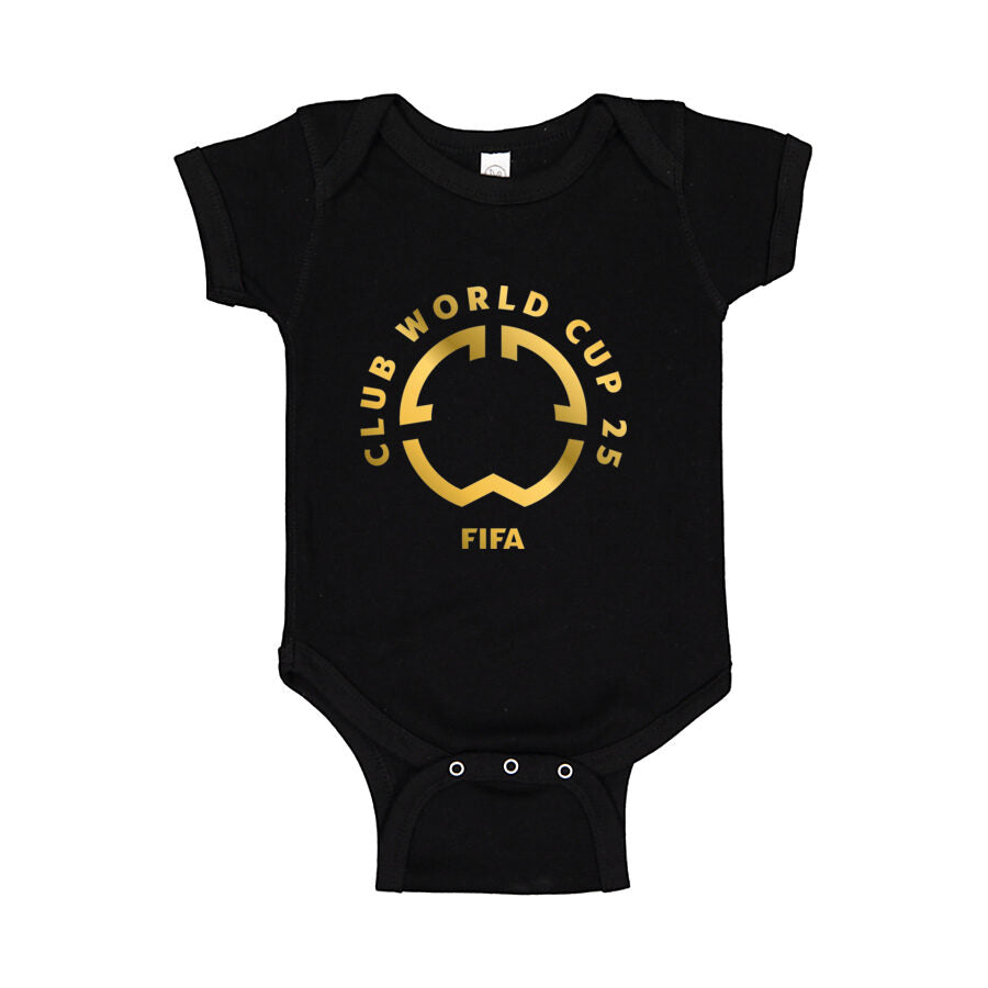 FIFA Club World Cup 2025 Baby Romper Onesie - Black