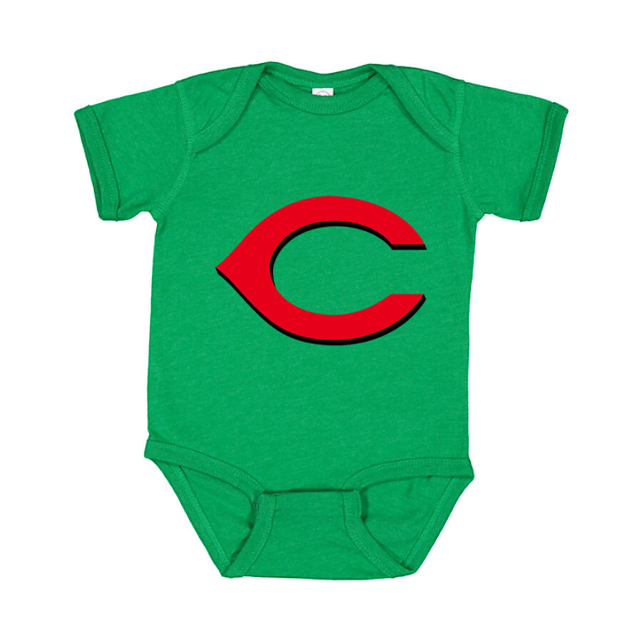 Cincinnati Reds Baby Romper Onesie - Green
