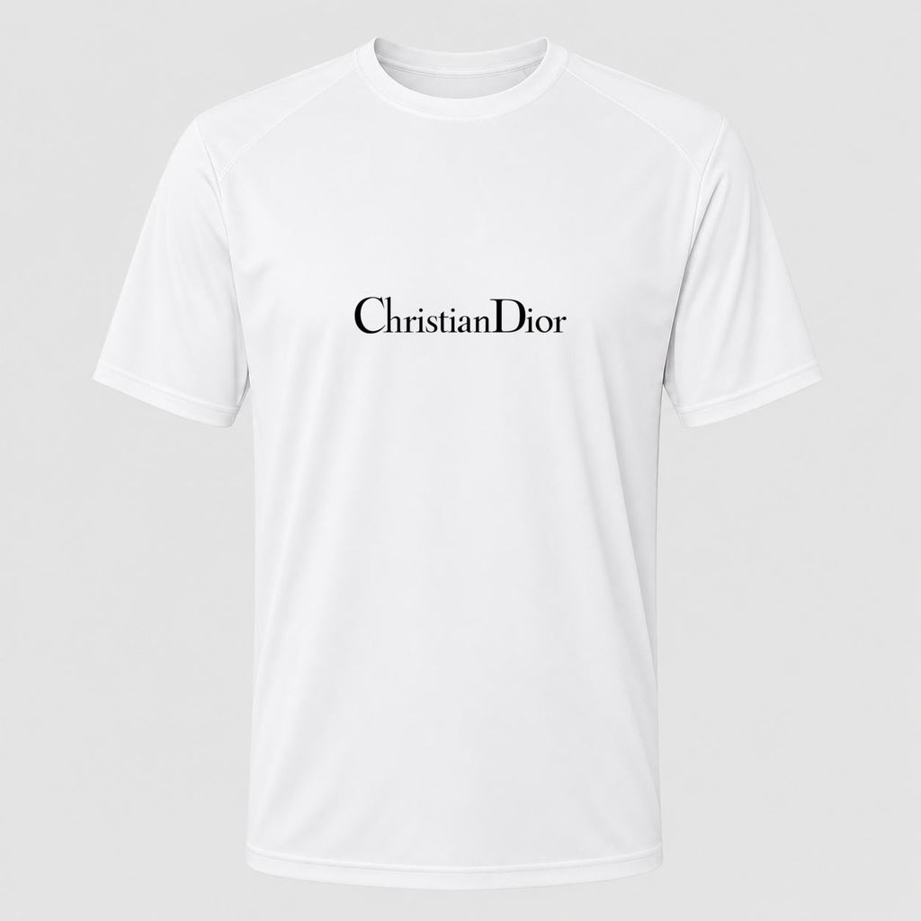 Men's Dior Black Performance T-Shirt - White