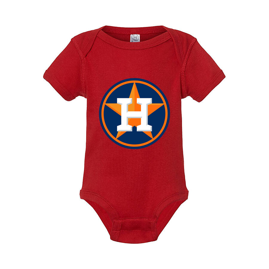 Houston Astros Baby Romper Onesie - Red