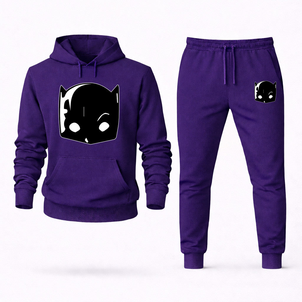 Hellcat Hoodie and Joggers Set - Purple