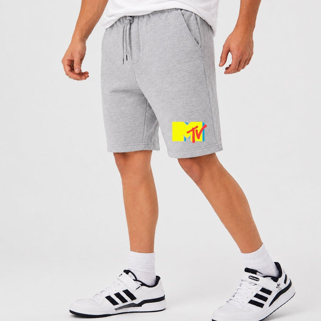 Men's MTV Cotton Shorts - Gray