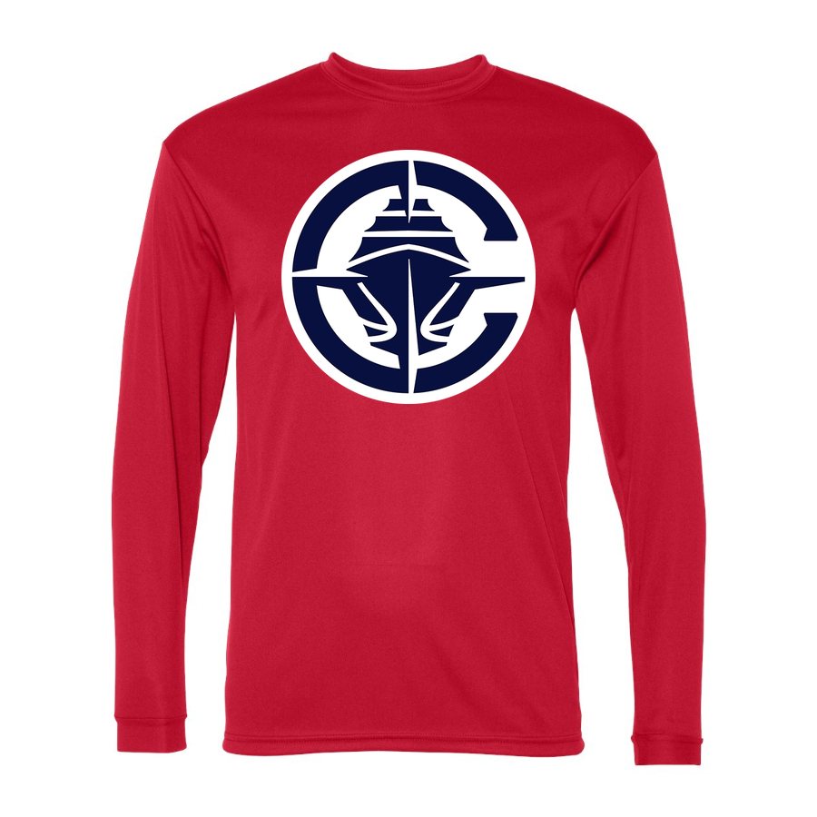 Men's Los Angeles Clippers Polyester Long Sleeve T-Shirt - Red