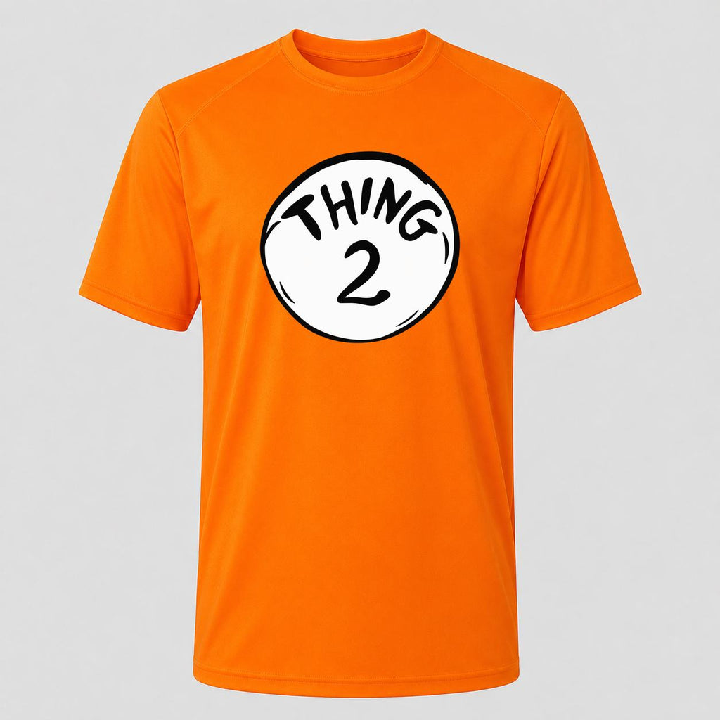 Men's Dr. Seuss Thing 2 Performance T-Shirt - Orange
