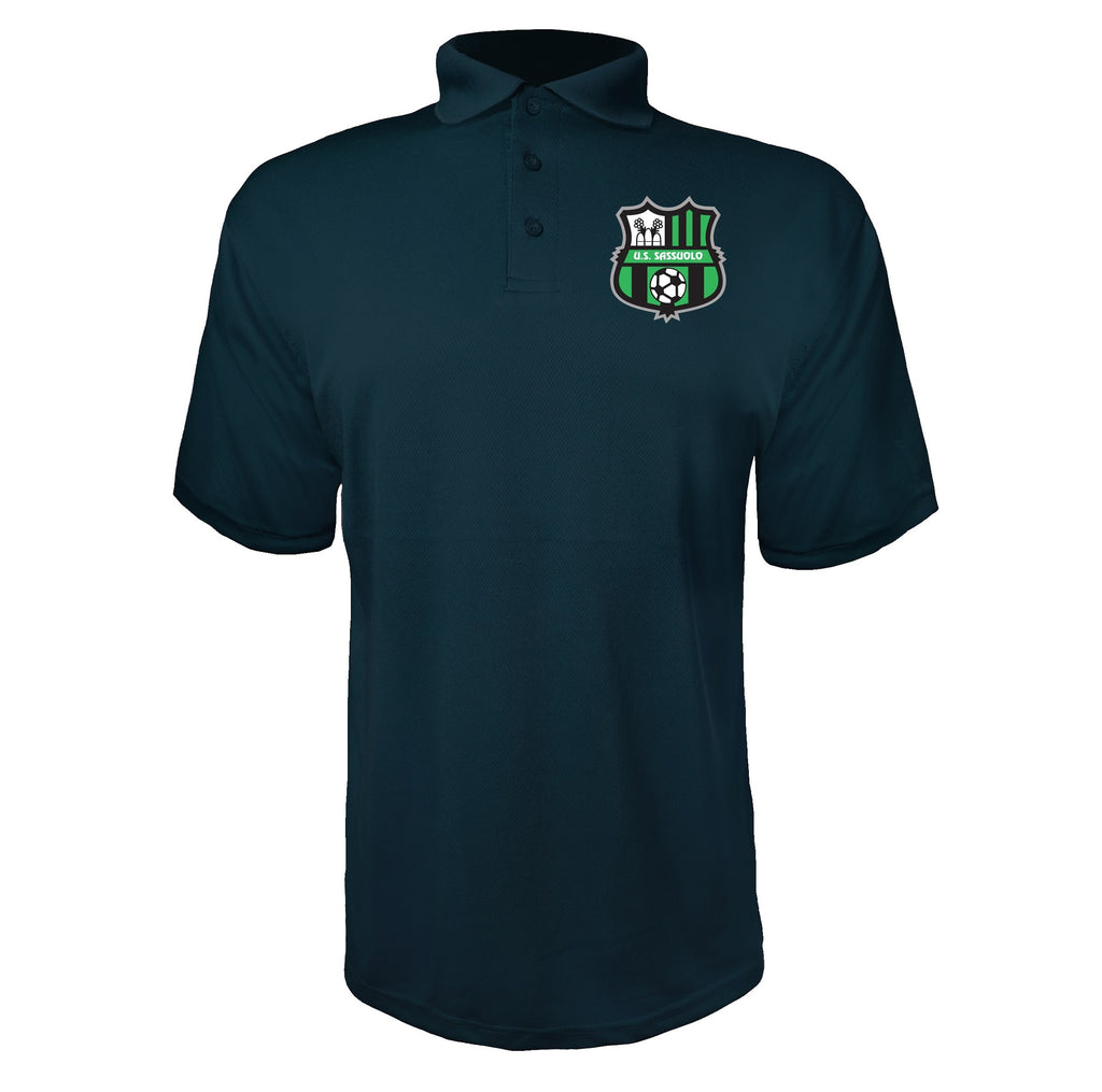 U.S. Sassuolo Navy polyester polo