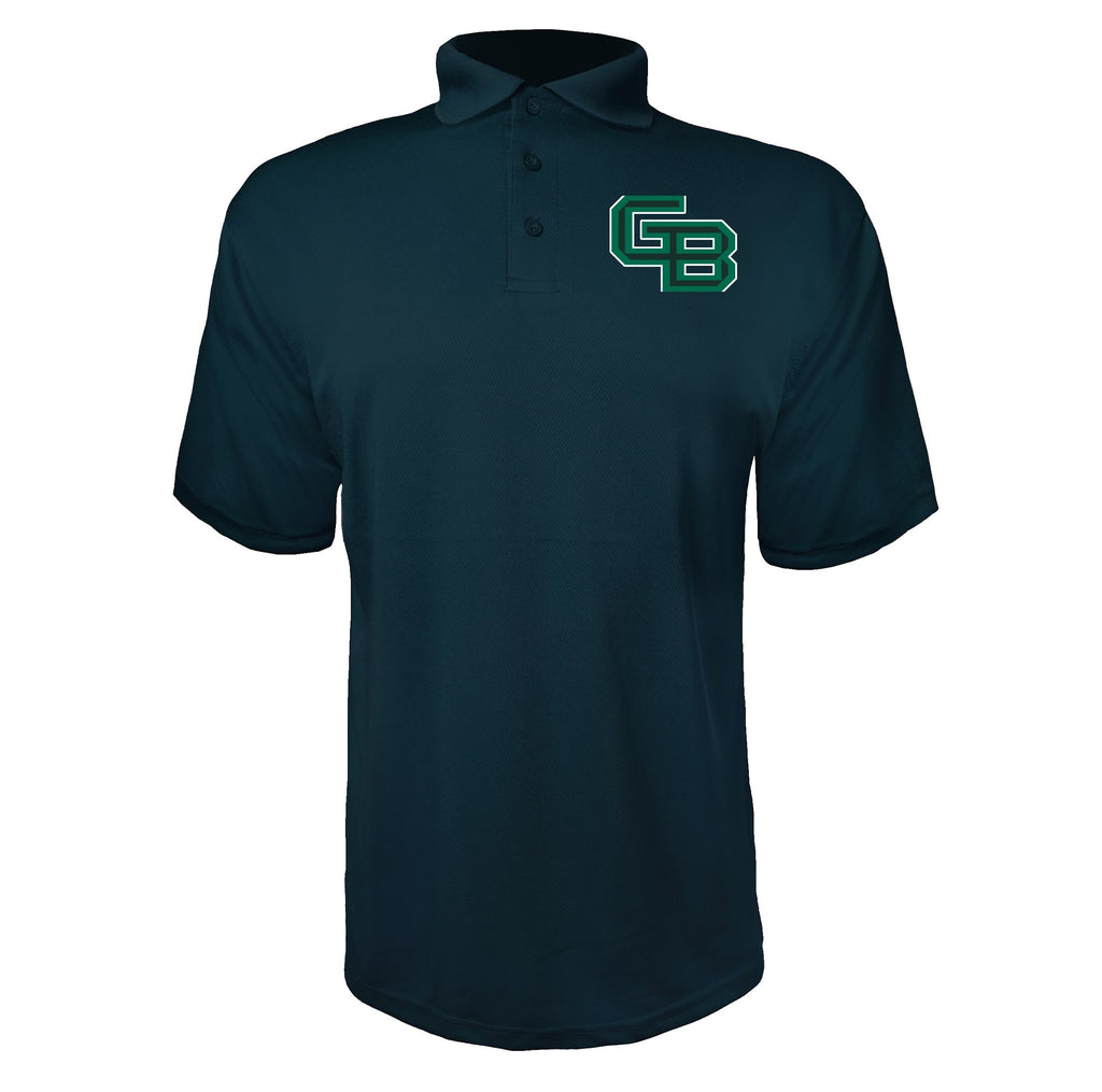 Wisconsin Green Bay Phoenix Navy polyester polo