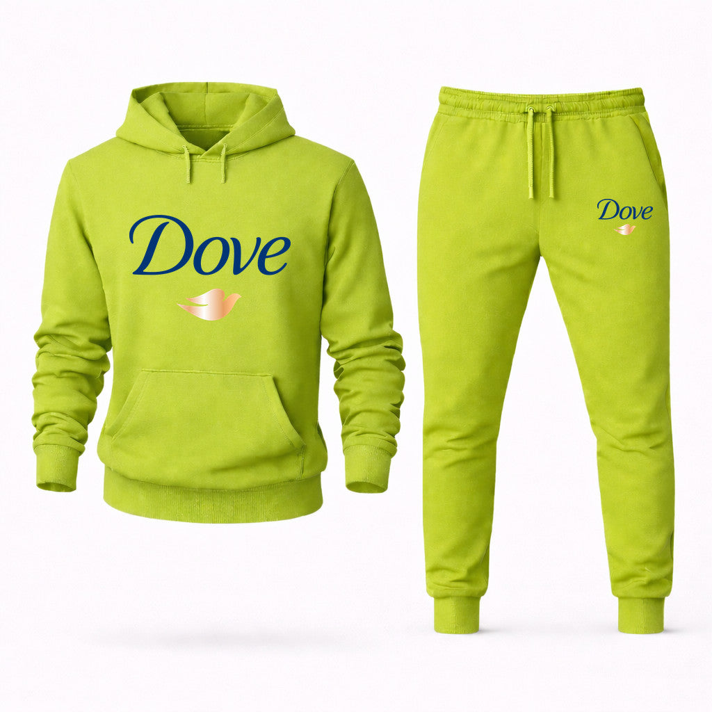 Dove Hoodie and Joggers Set - Lime Green