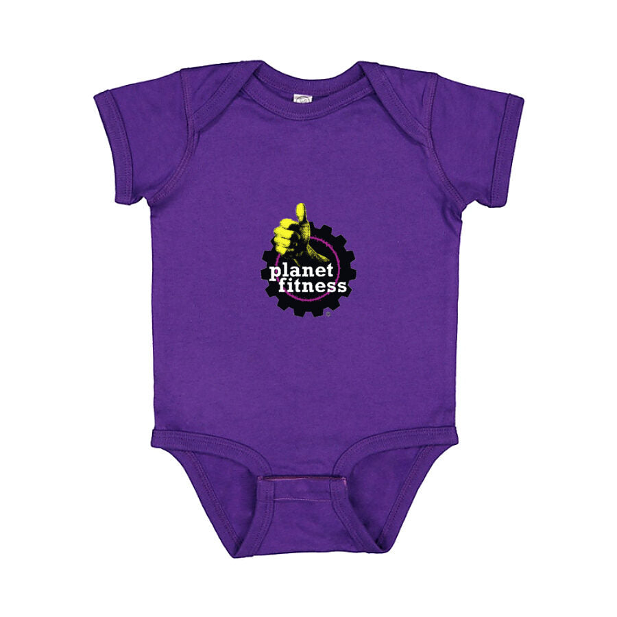 Planet Fitness Baby Romper Onesie - Purple