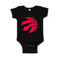 Toronto Raptors Baby Romper Onesie - Black