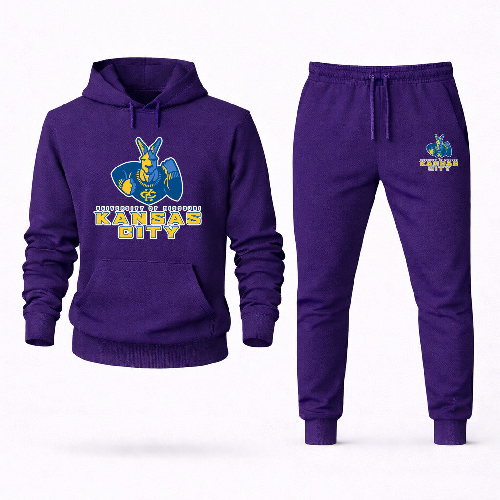 UMKC Kangaroos Hoodie and Joggers Set - Purple