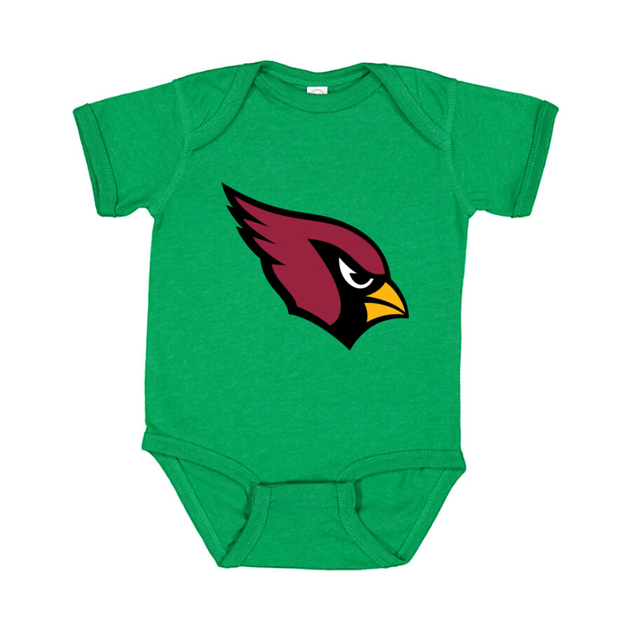 Arizona Cardinals Baby Romper Onesie - Green