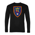 Men's Real Salt Lake Soccer Polyester Long Sleeve T-Shirt - Black