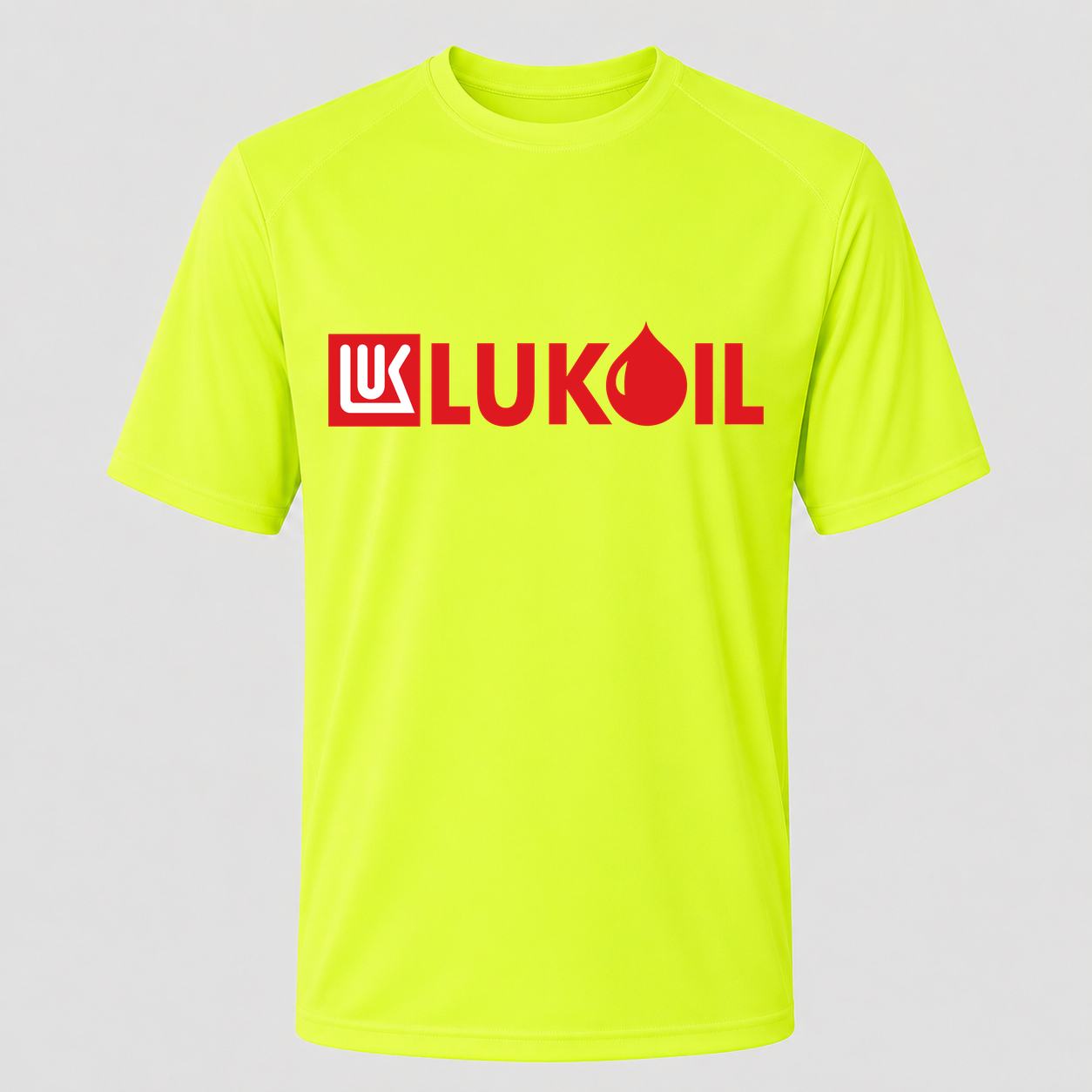 Men's Lukoil Performance T-Shirt - Safety Green