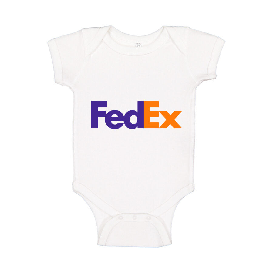 FedEx Baby Romper Onesie - White