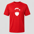 Men's Merry Christmas Santa Claus Performance T-Shirt - Red