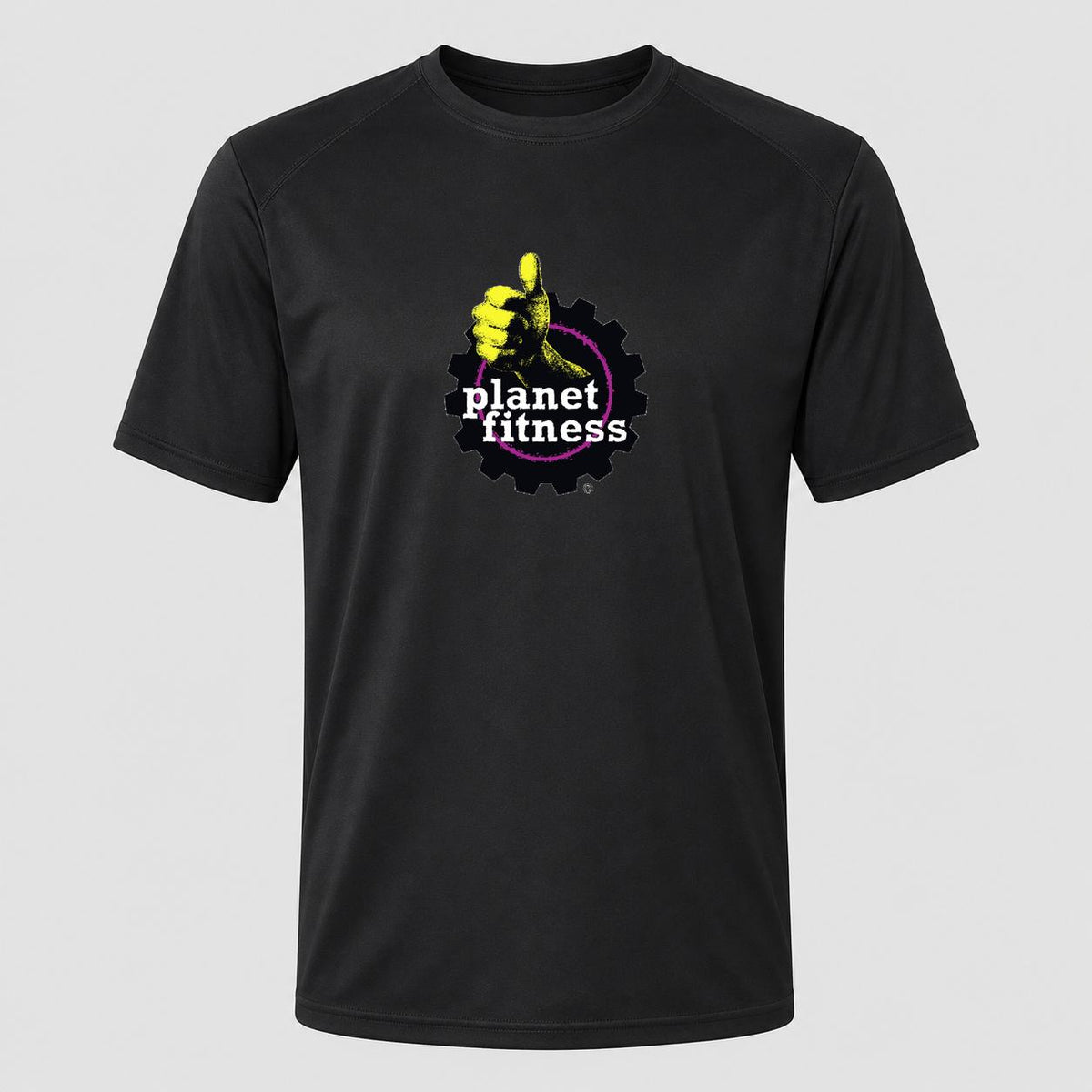 Men's Planet Fitness Performance T-Shirt - Black