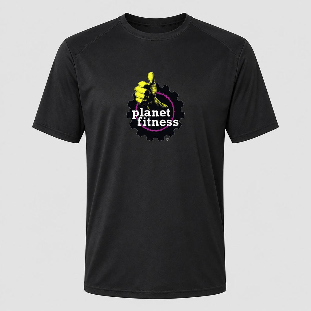 Men's Planet Fitness Performance T-Shirt - Black