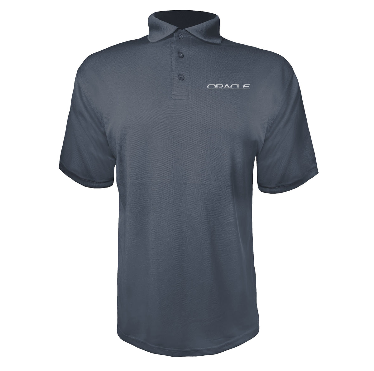 Oracle Charcoal polyester polo
