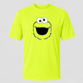 Men's Cookie Monster Performance T-Shirt - Safety Green