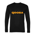 Men's Qdoba Polyester Long Sleeve T-Shirt - Black