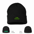 Kawasaki Beanie Hat - Black
