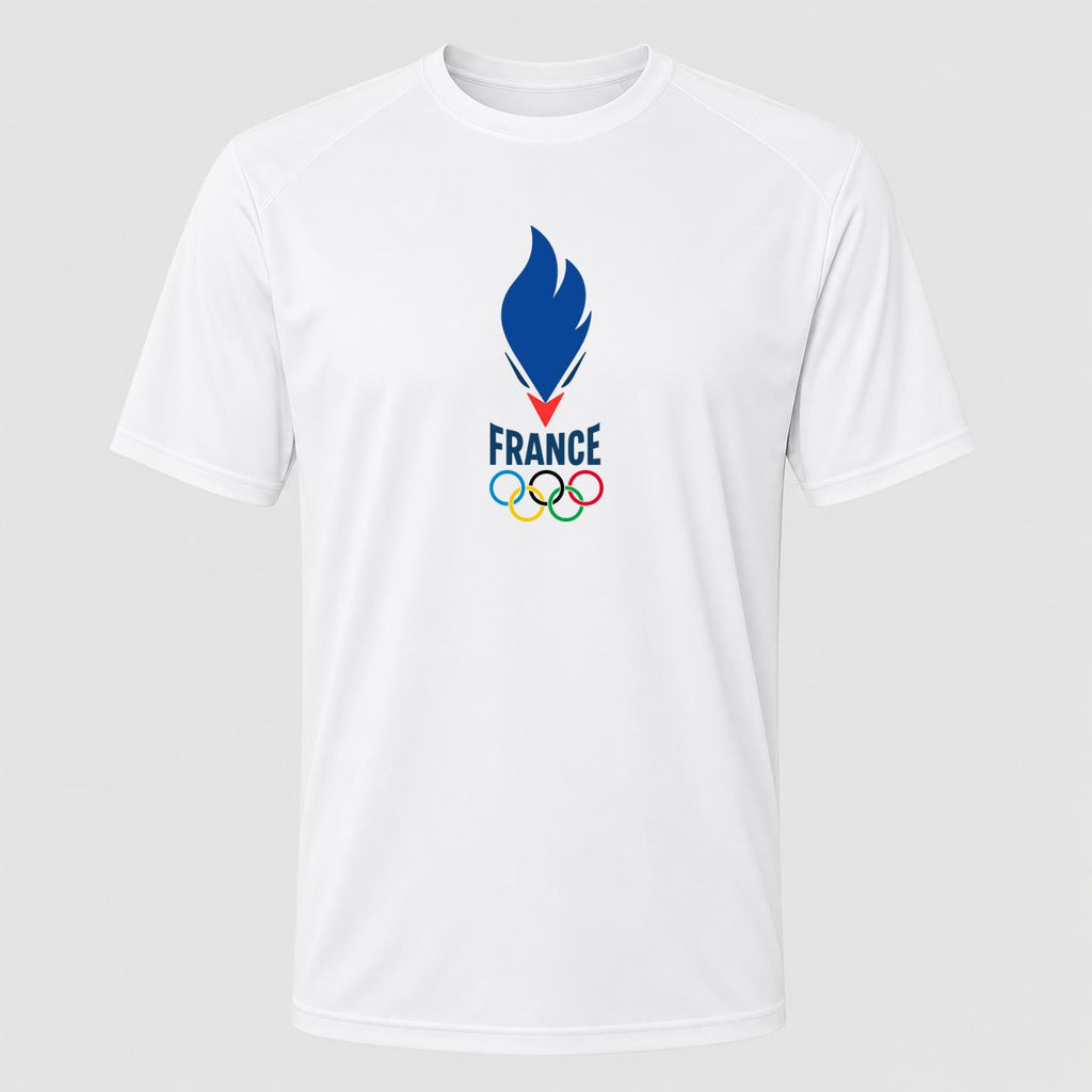Men's France 2024 Performance T-Shirt - White