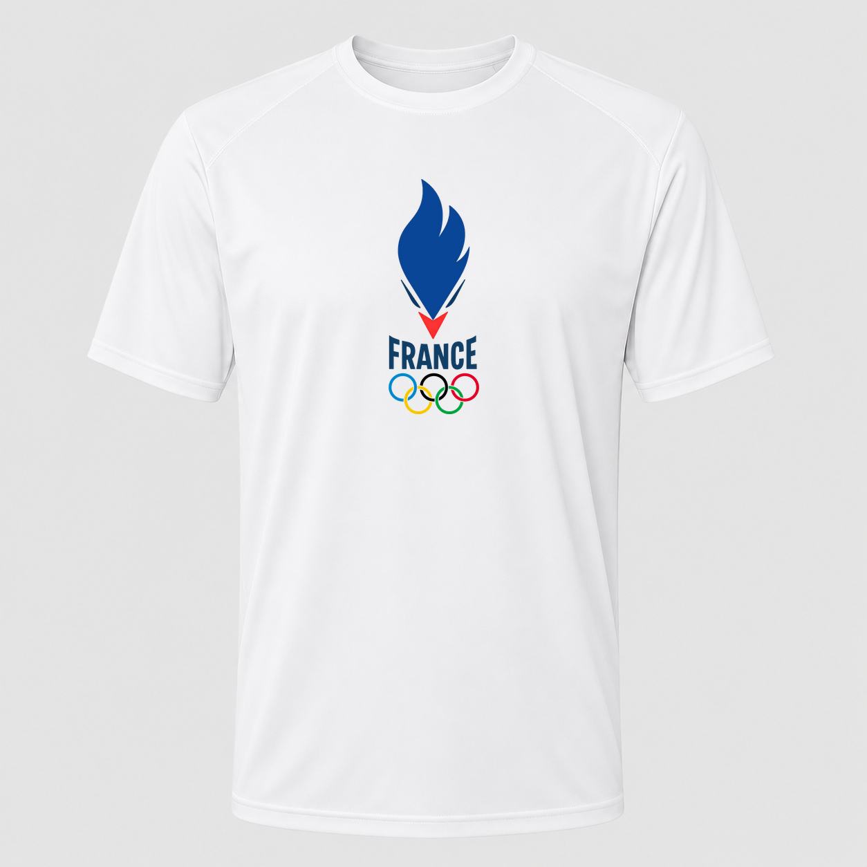 Men's France 2024 Performance T-Shirt - White