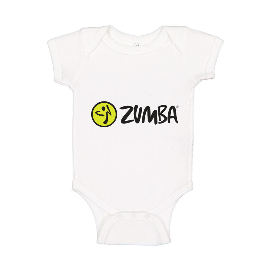 Zumba Fitness Baby Romper Onesie - White
