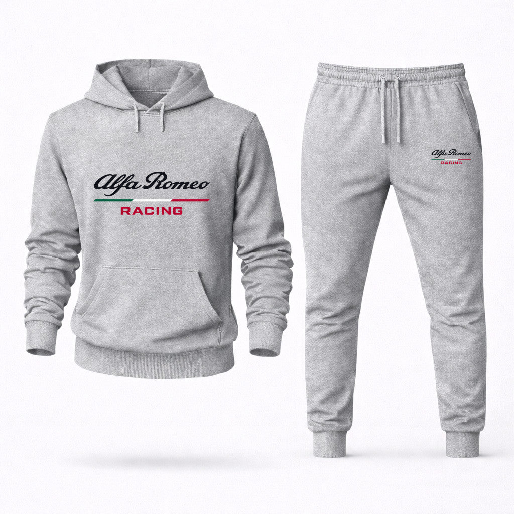 Alfa Romeo Racing Hoodie and Joggers Set - Grey