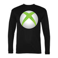 Men's Xbox Gaming Polyester Long Sleeve T-Shirt - Black