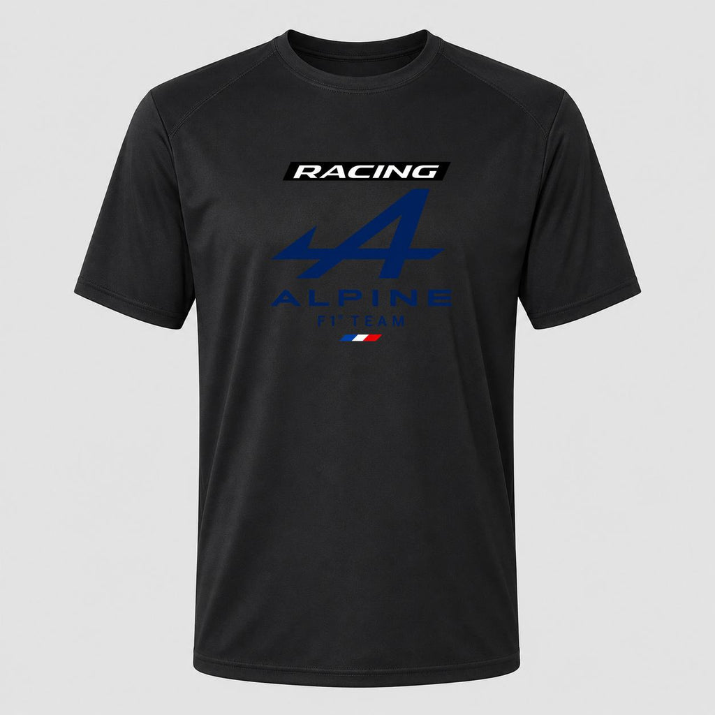 Men's Alpine F1 Team Performance T-Shirt - Black