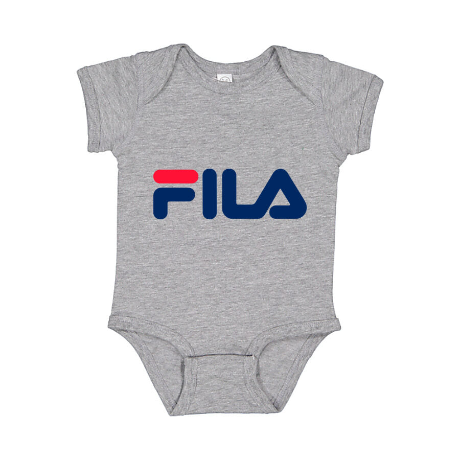 Fila Baby Romper Onesie - Gray