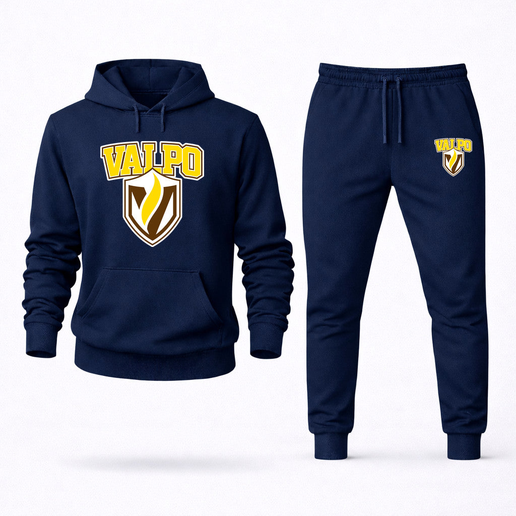 Valparaiso Crusaders Hoodie and Joggers Set - Navy