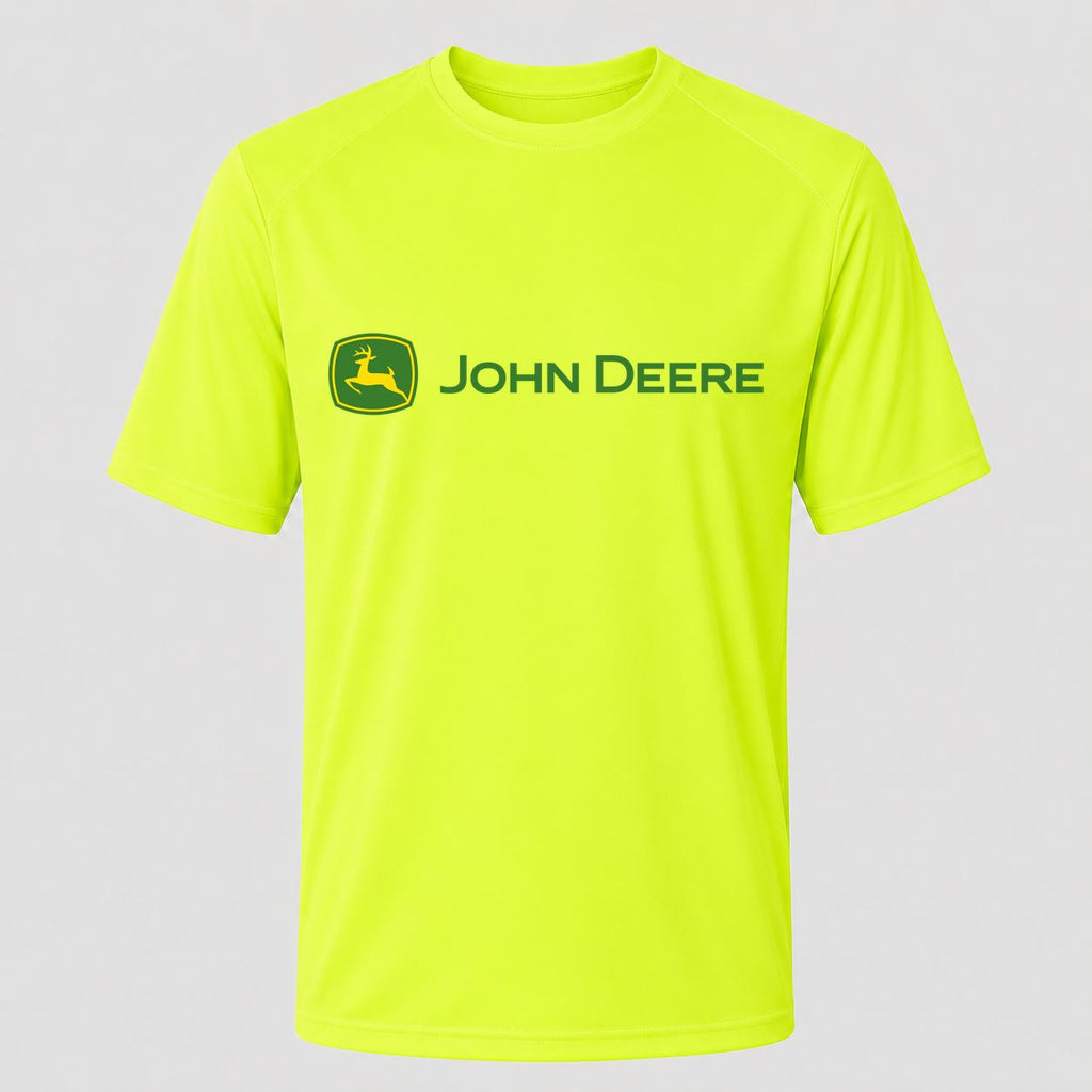 Men's John Deere Performance T-Shirt - Safety Green