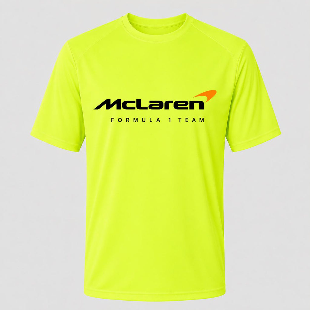 Men's Mclaren Formula 1 Team Performance T-Shirt - Safety Green