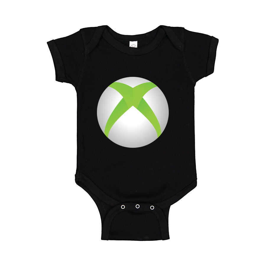 Xbox Gaming Baby Romper Onesie - Black