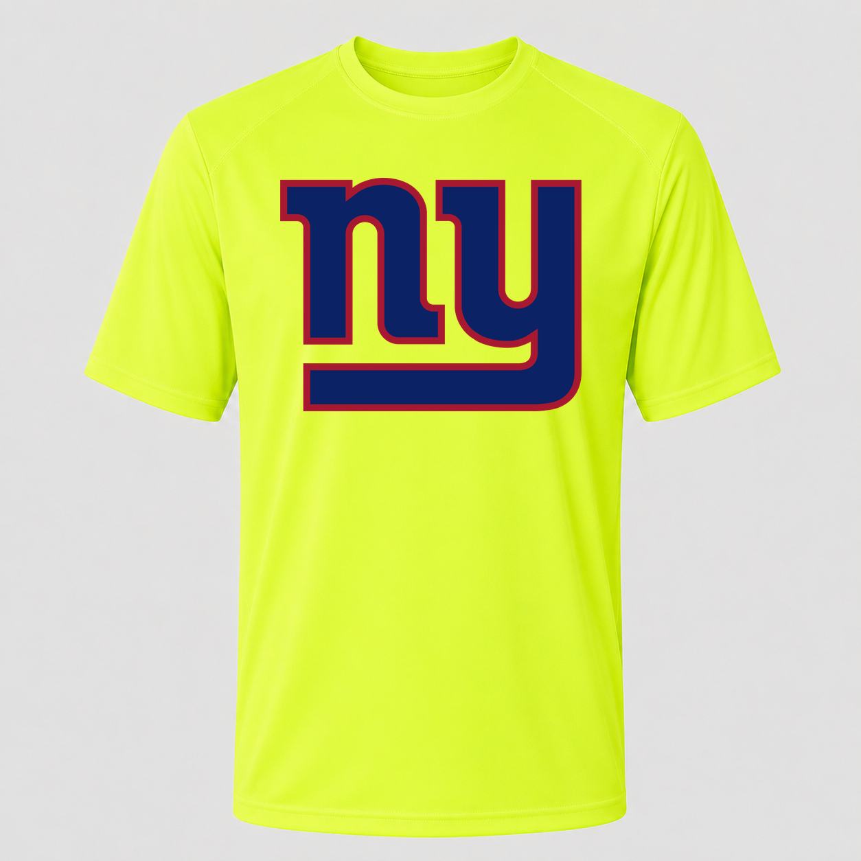 Men's New York Giants Performance T-Shirt - Safety Green