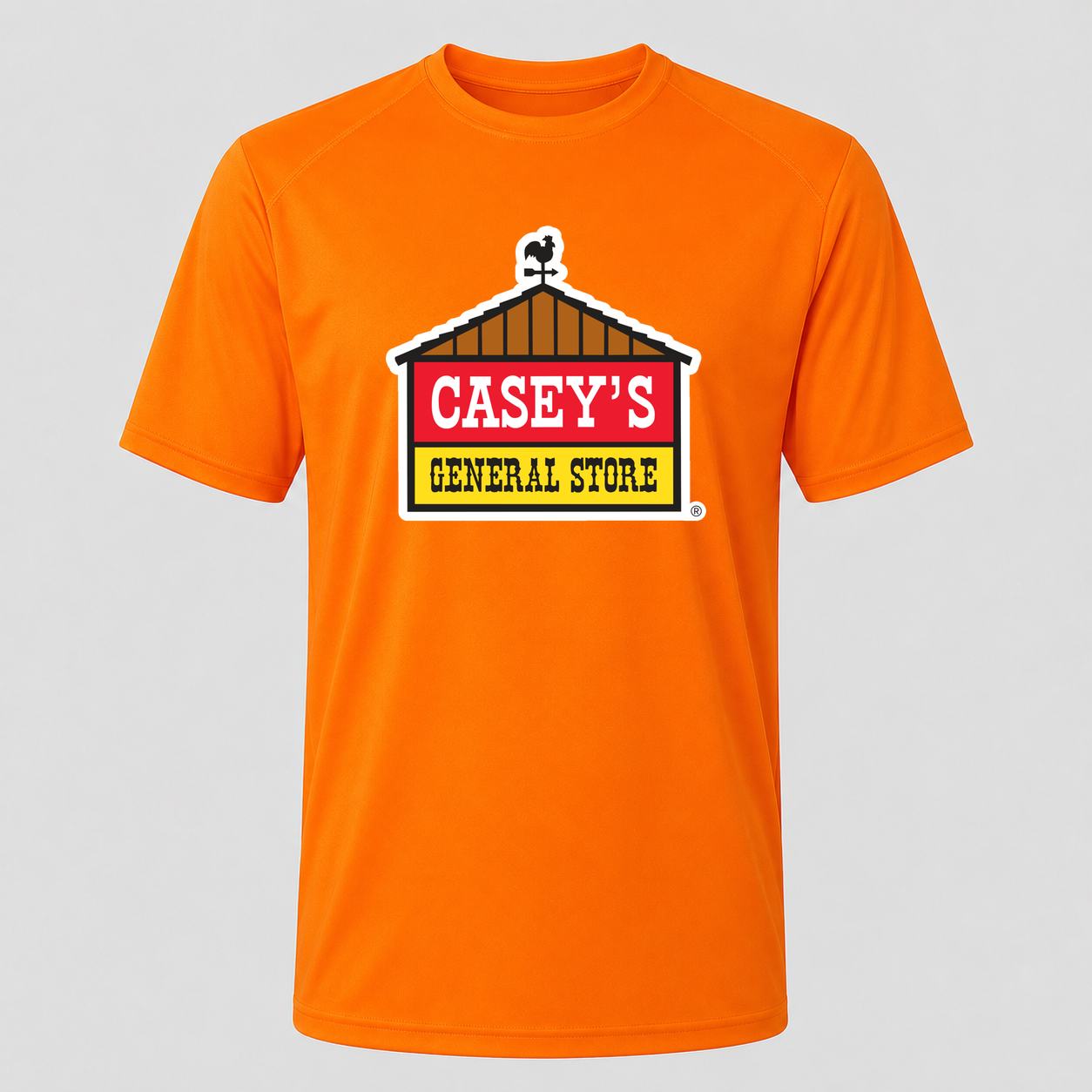 Men's Casey's General Stores Performance T-Shirt - Orange